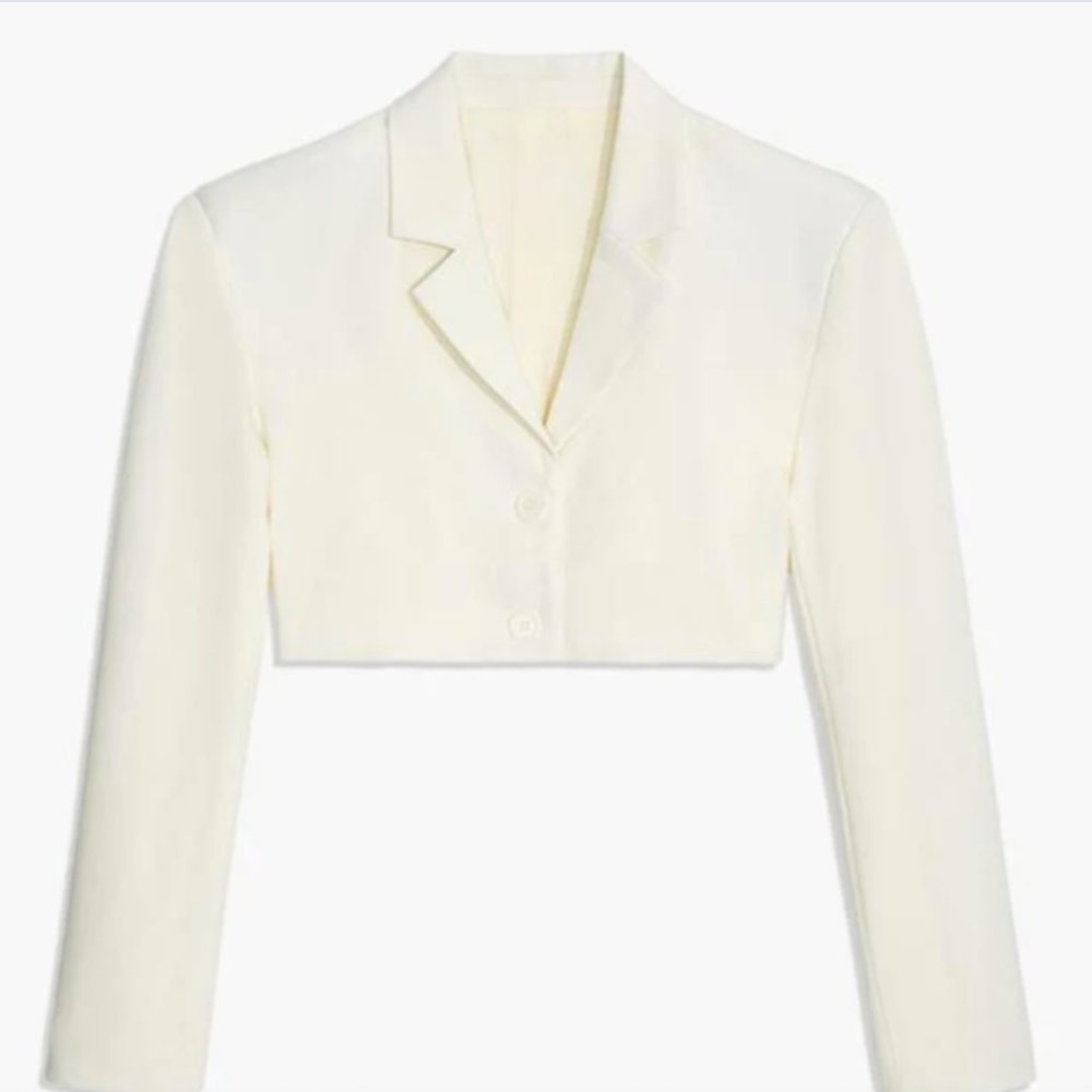 Thick Cropped Blazer